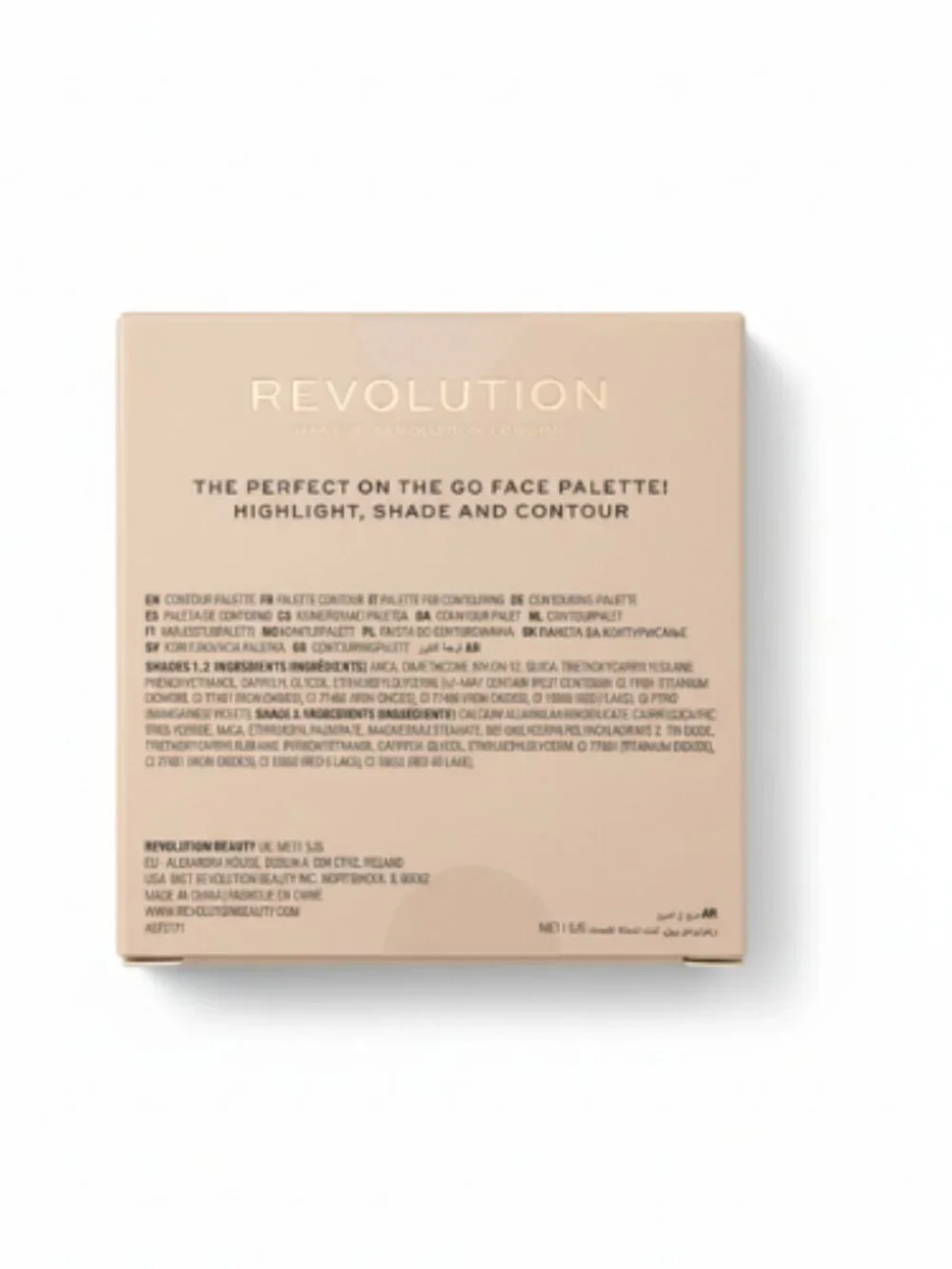 Makeup Revolution Deep Contour Powder Compact Palette 7g Sculpting Kit NEW
